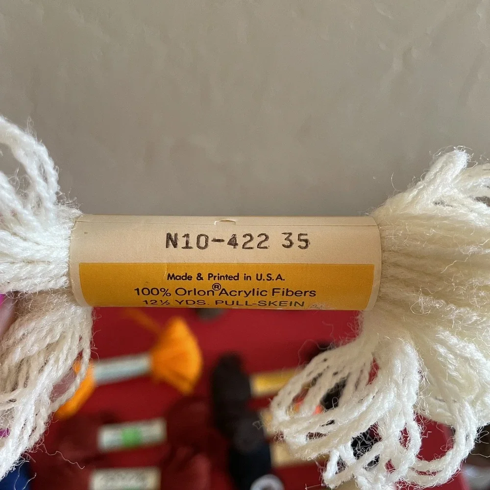 16 Vintage Bernat Tapestria 100% Virgin Wool 12 1/2 Yards Each Skein Needlepoint